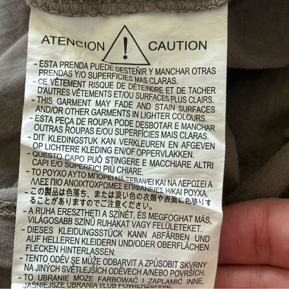 Zara 100% Cotton Brown Relaxed Fit Short Sleeve T-Shirt Size Large - Picture 8 of 8